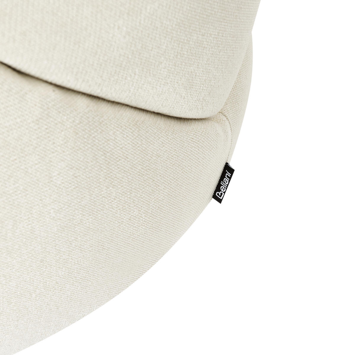 SESSEL Hellbeige Lejre - Beige/Goldfarben, Textil (92/70/83cm) - Beliani