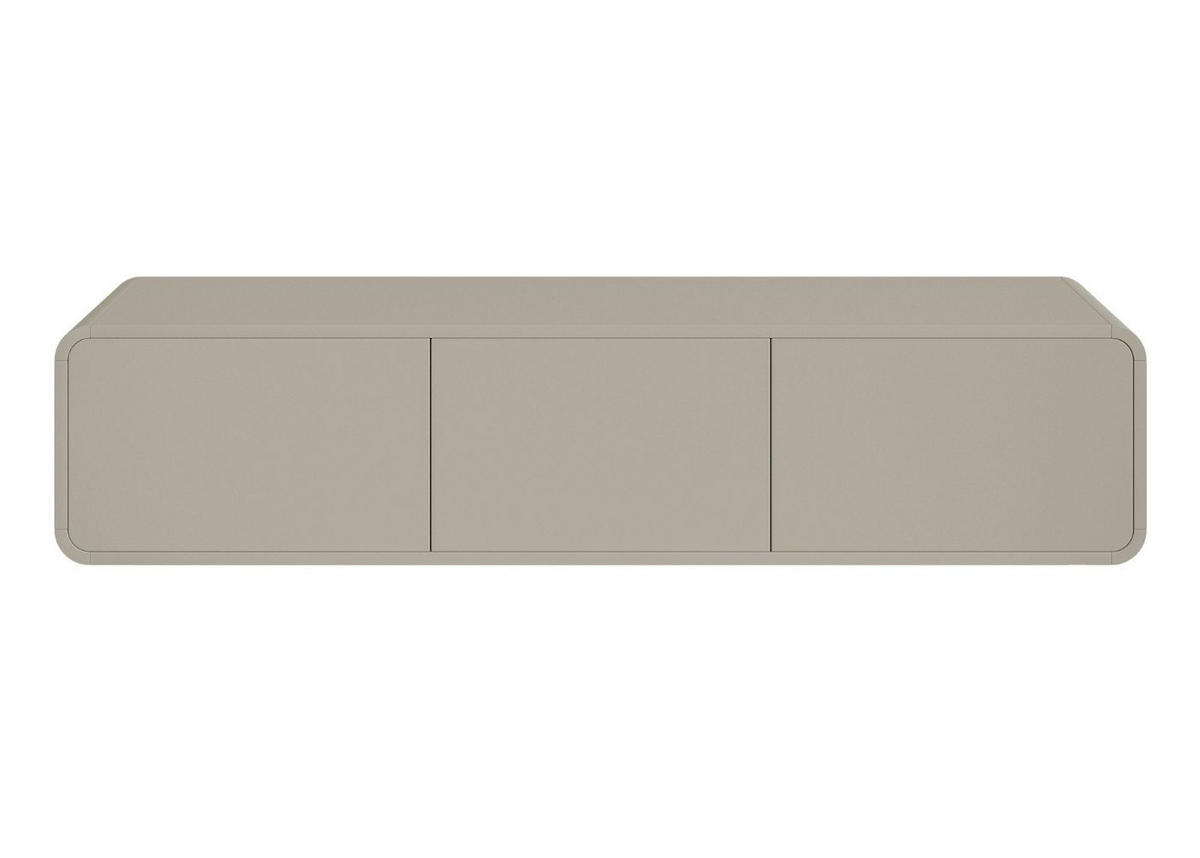 Selsey TV-Hängeboard Oro Greige 154 cm mit 3 Schubladen