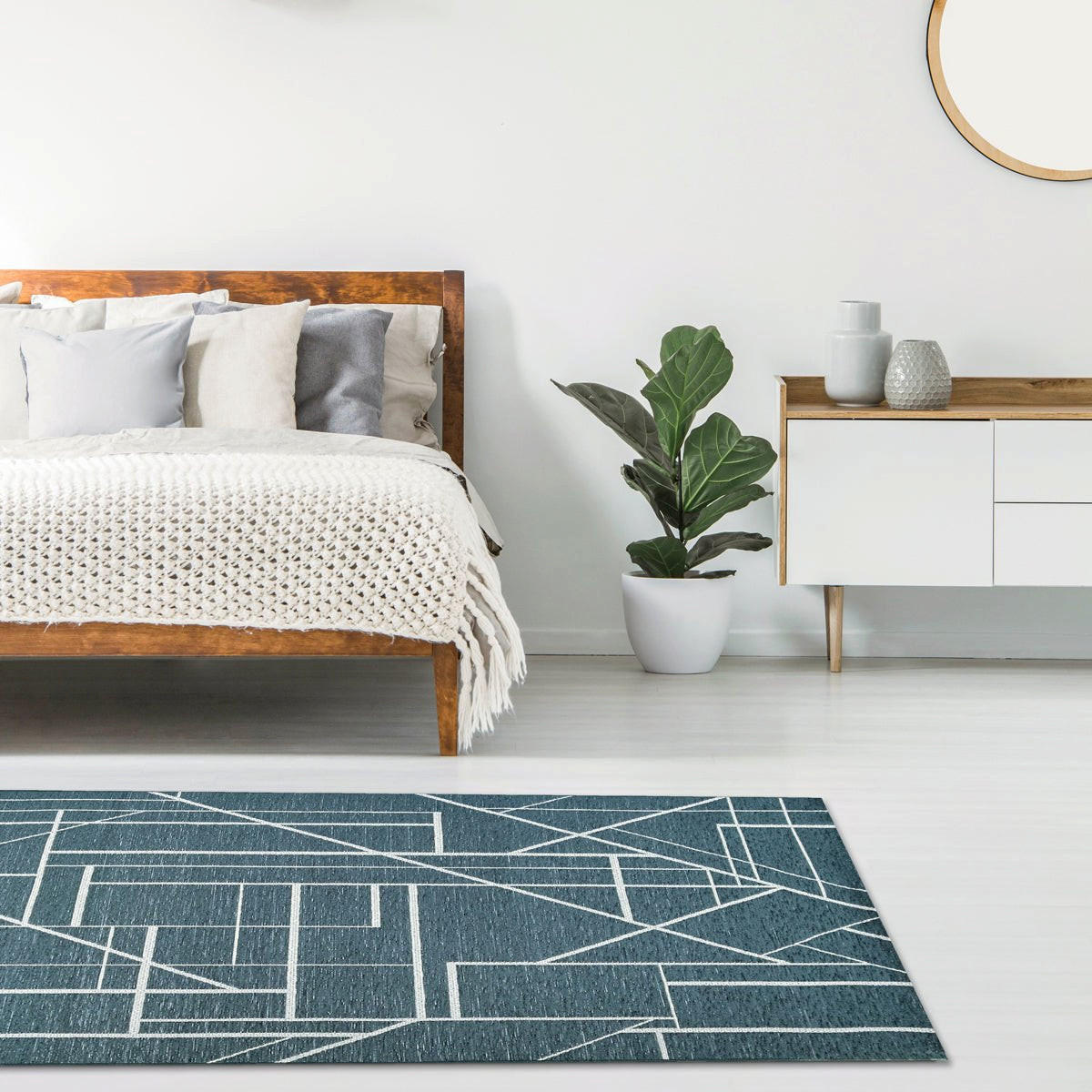 TEPPICH für Innen und Außen grün - Grün, Textil (160/230cm) - AFK Living