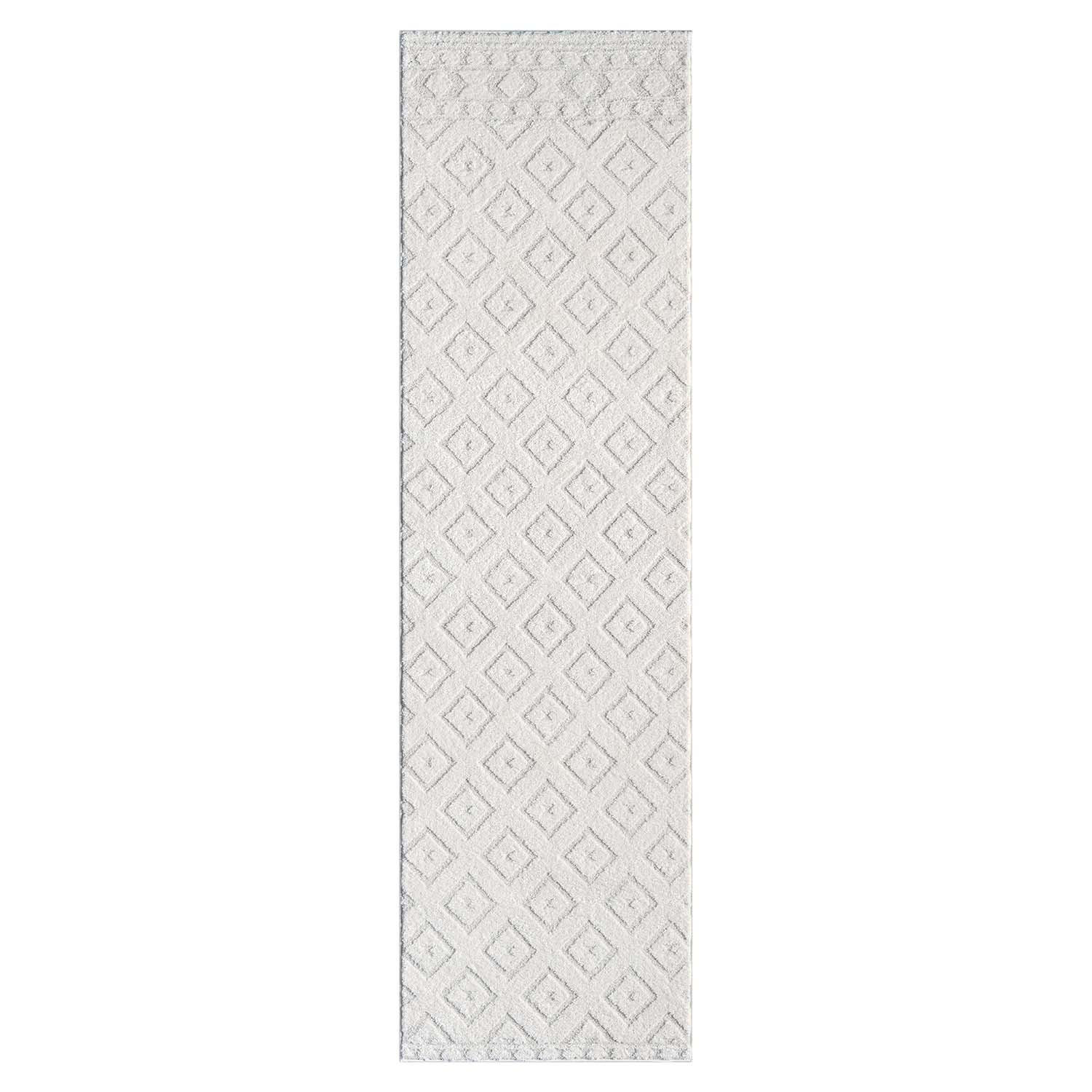 KURZFLOR-TEPPICH Lounge 9999 Creme 80x300 cm - Creme, Textil (80/300cm) - carpet city