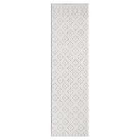 KURZFLOR-TEPPICH Lounge 9999 Creme 80x300 cm - Creme, Textil (80/300cm) - carpet city