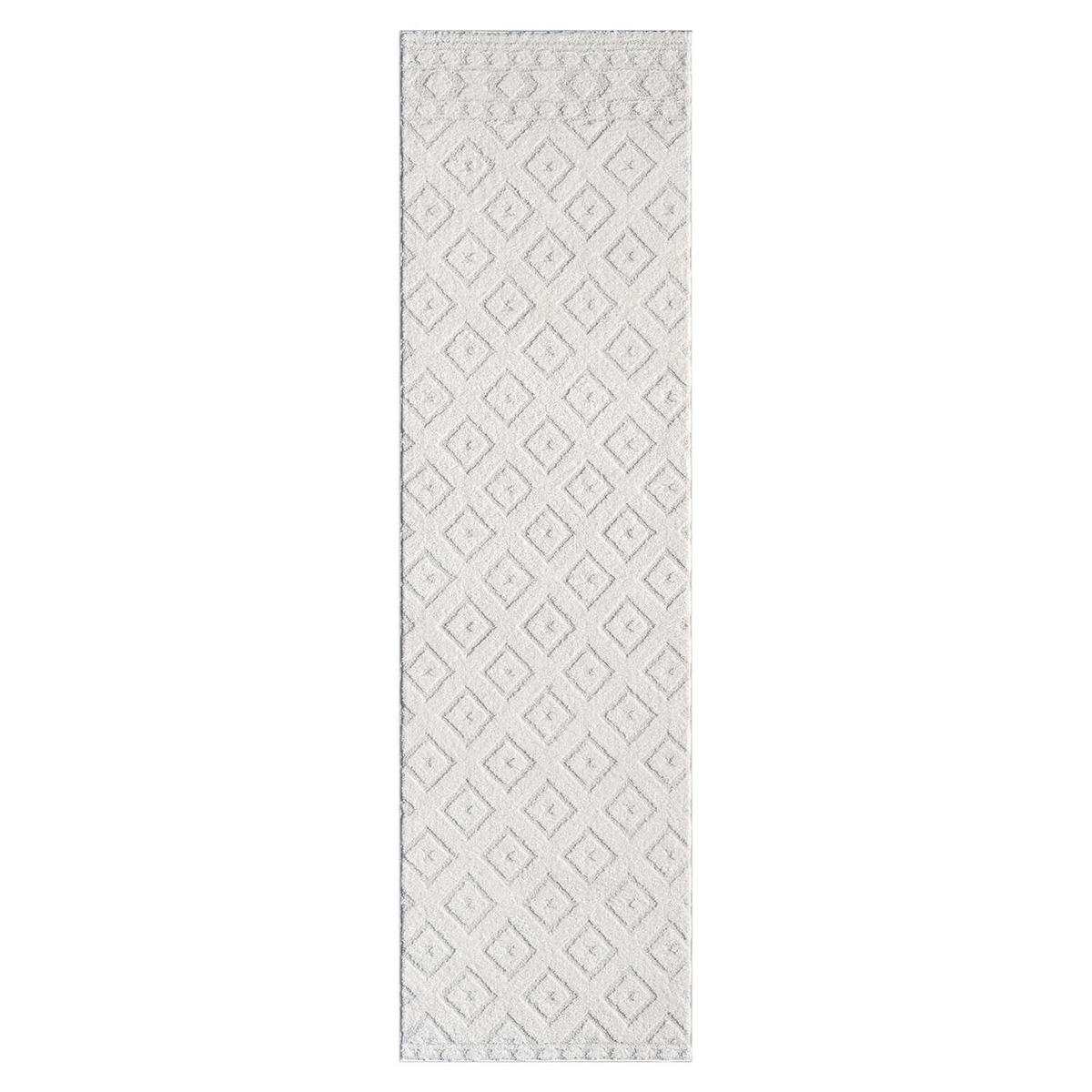 KURZFLOR-TEPPICH Lounge 9999 Creme 80x300 cm - Creme, Textil (80/300cm) - carpet city