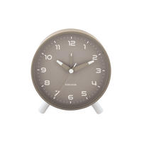 WECKER Orgullo 5/11/12 cm - Grau, Metall (11/12/5cm) - Karlsson
