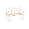 GARTENBANK Targo antik-creme - Braun, Metall (113/47/89cm) - TPFGarden