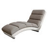 RELAXLIEGE Holiday - Chromfarben/Beige, Holz (62/84/180cm) - MIRJAN24