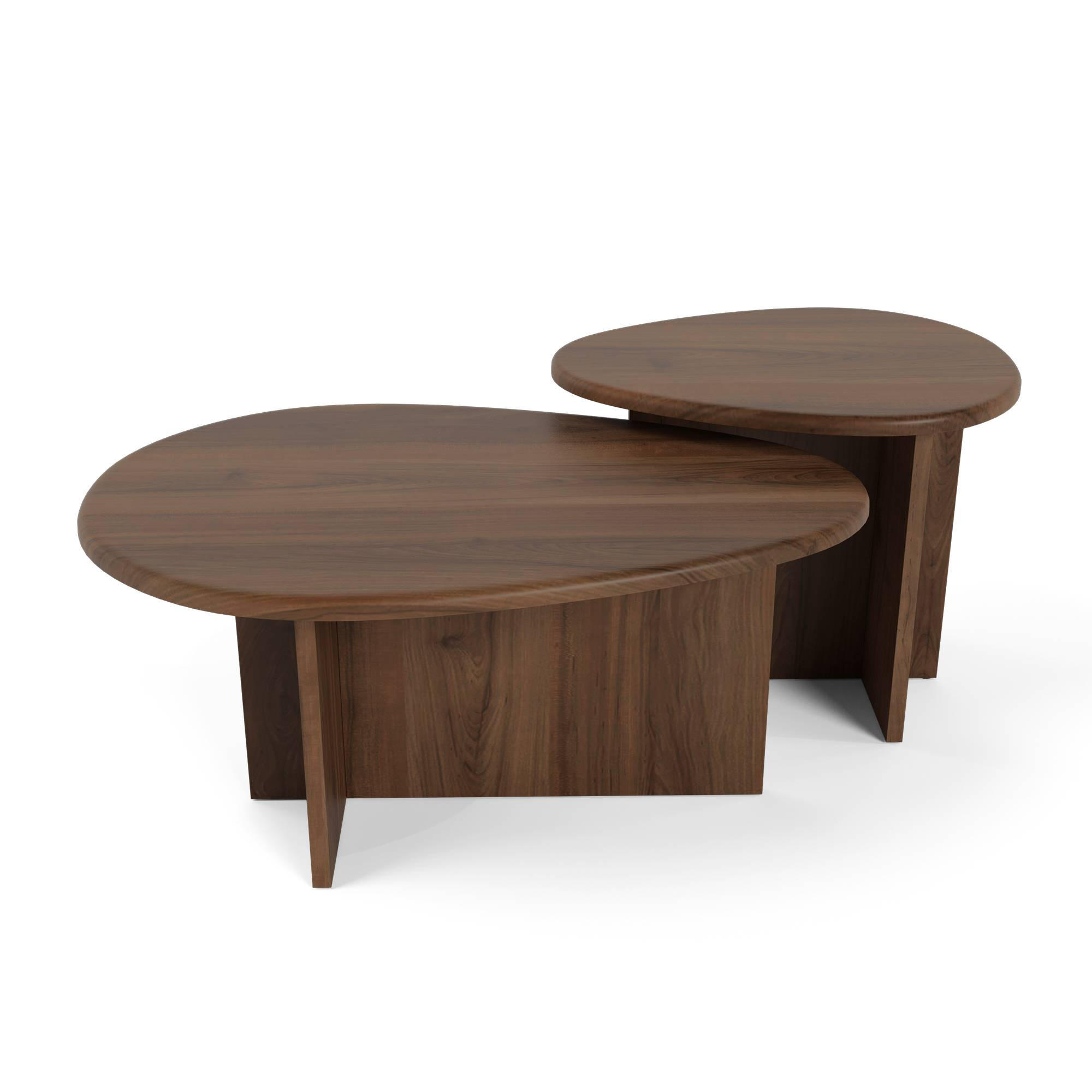 Sia Home Couchtisch Braun 75x40x50 cm