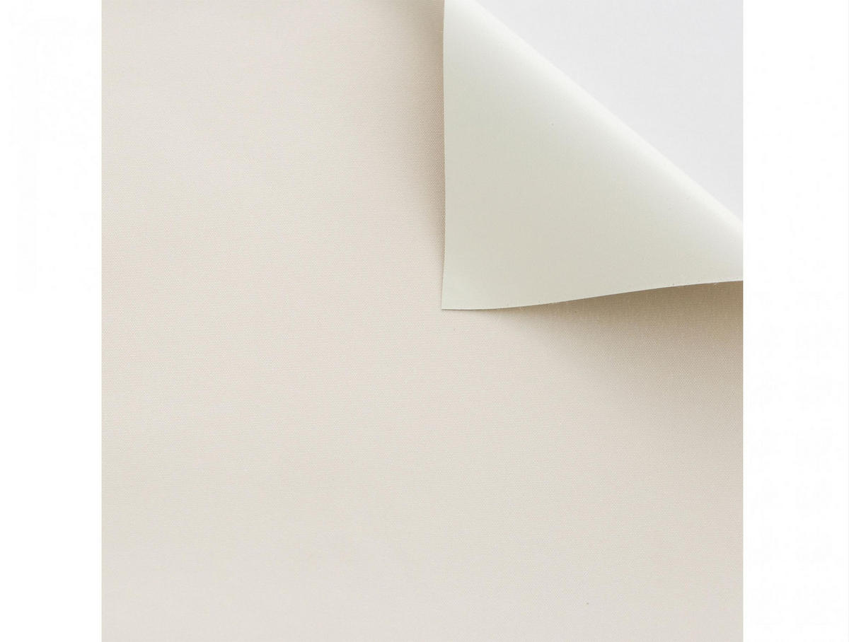 ROLLO Polyester Transluzent Beige 130x175 - Beige, Textil (130/175/1cm) - Purline