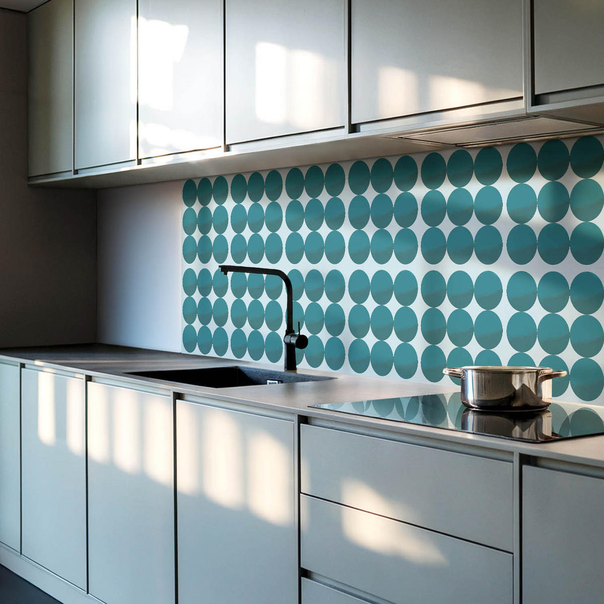 WANDPANEEL 6x 60x30 cm selbstklebend Sferra - Opal, Kunststoff (30/1.6/60cm) - Wallfluent