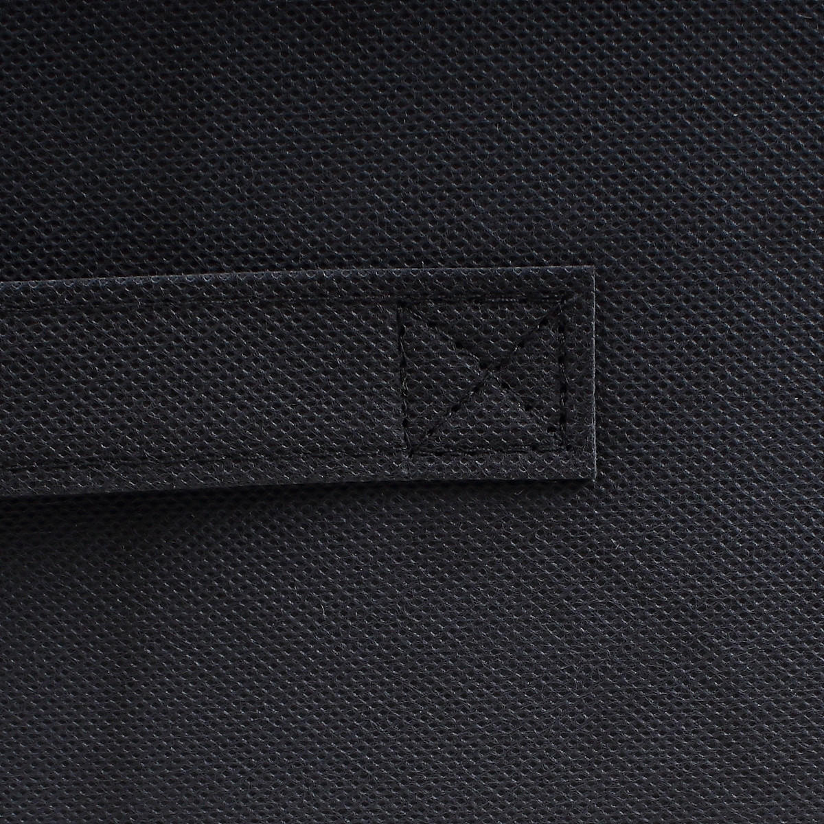 AUFBEWAHRUNGSWÜRFEL aus Vliesstoff 28x28cm - 2er Pack - Schwarz, Textil (28/28/28cm) - Calicosy