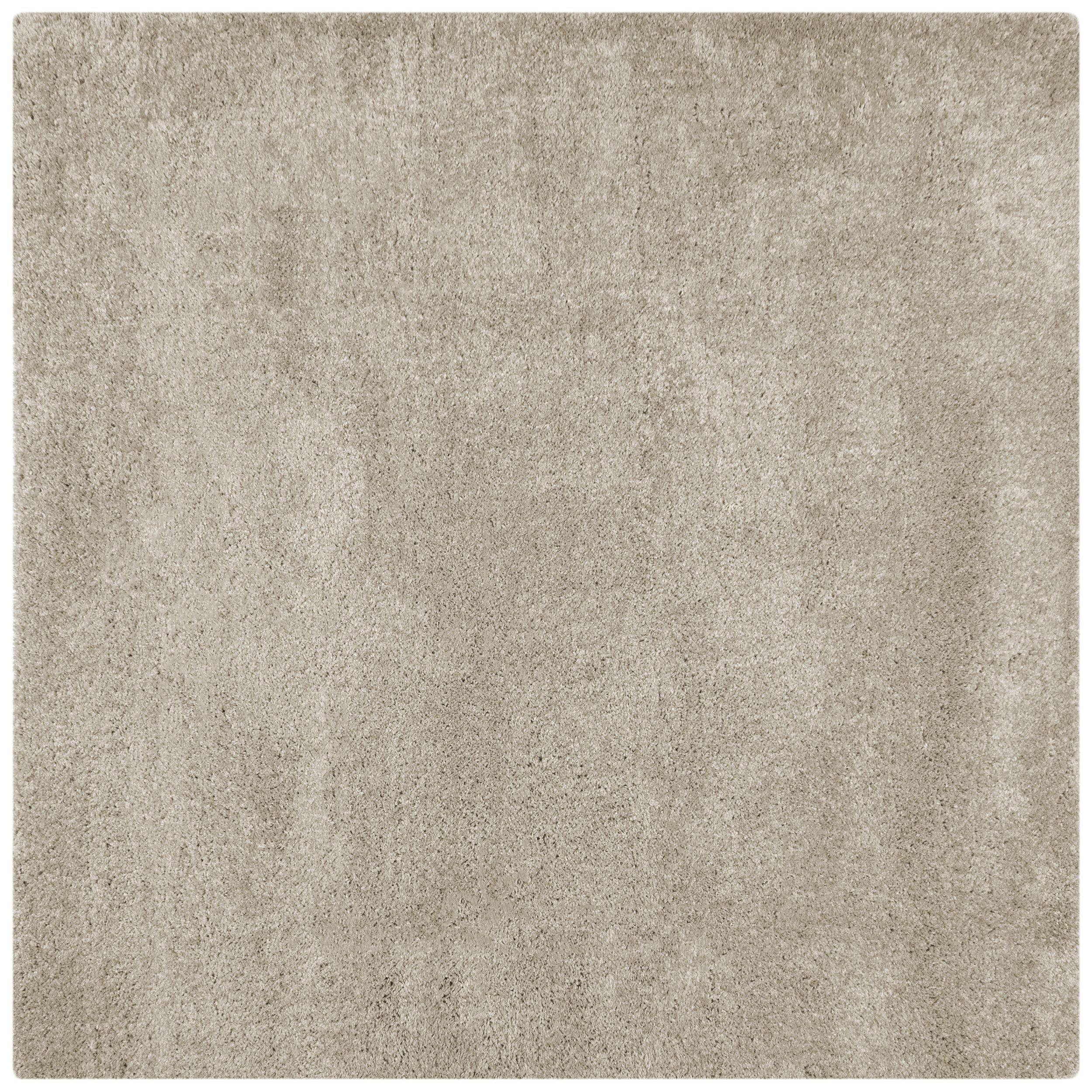 TEPPICH Hochflor Shaggy-Design, teddyweich LYNE, Beige 200x200 cm - Beige, Textil (200/200cm) - KADIMA DESIGN