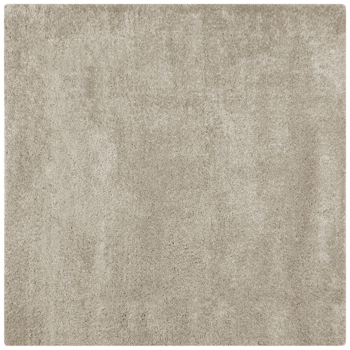 TEPPICH Hochflor Shaggy-Design, teddyweich LYNE, Beige 200x200 cm - Beige, Textil (200/200cm) - KADIMA DESIGN