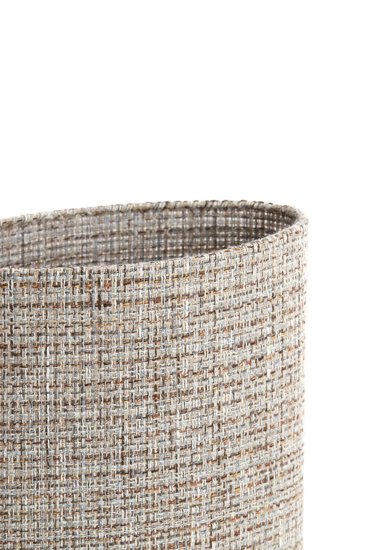 LAMPENSCHIRM Okavi Braun 30/15/25 cm - Braun, Textil (30/15/25cm) - Light & Living