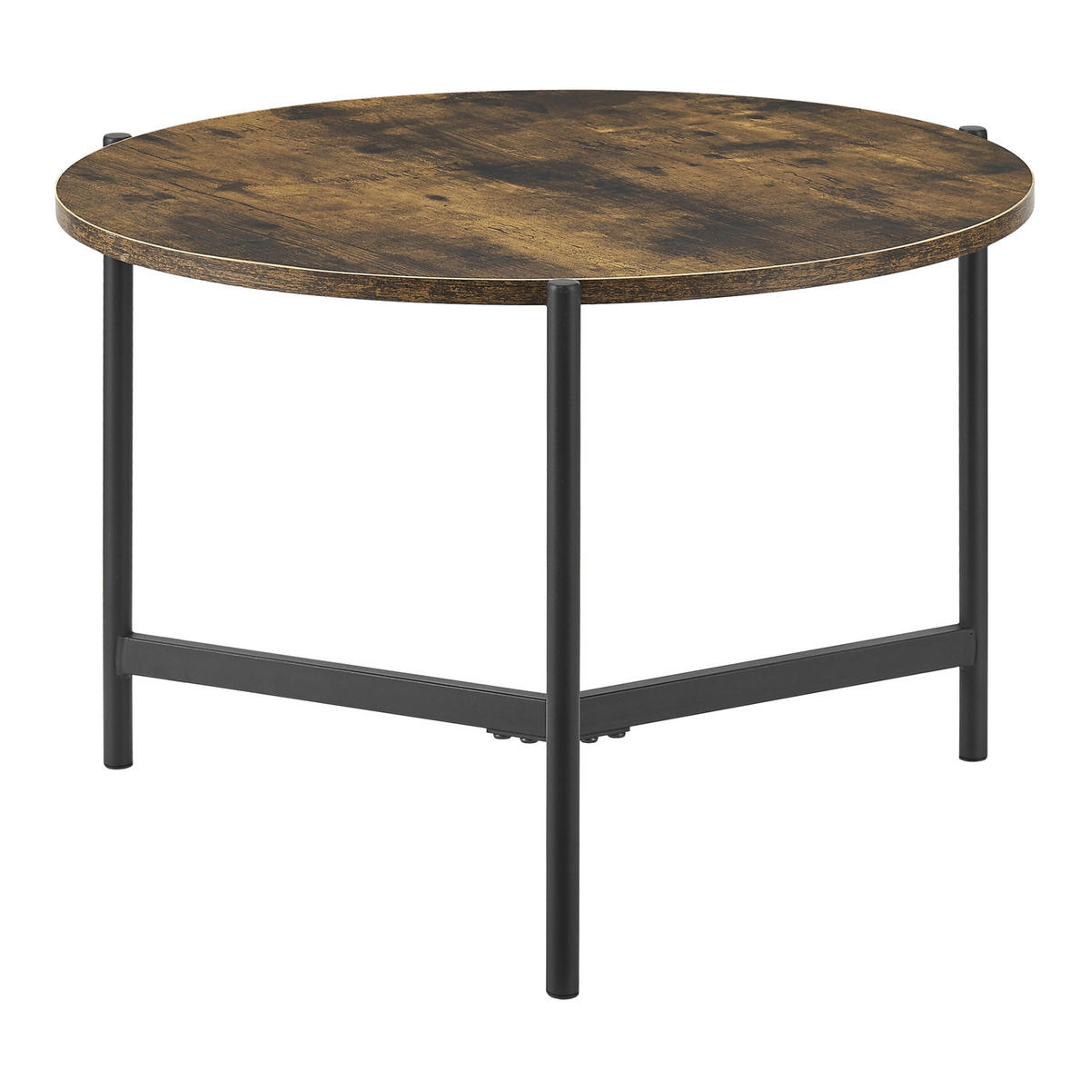 COUCHTISCH Køge 60/60/42 - Dunkelbraun, Holzwerkstoff (60/60/42cm) - [en.casa]