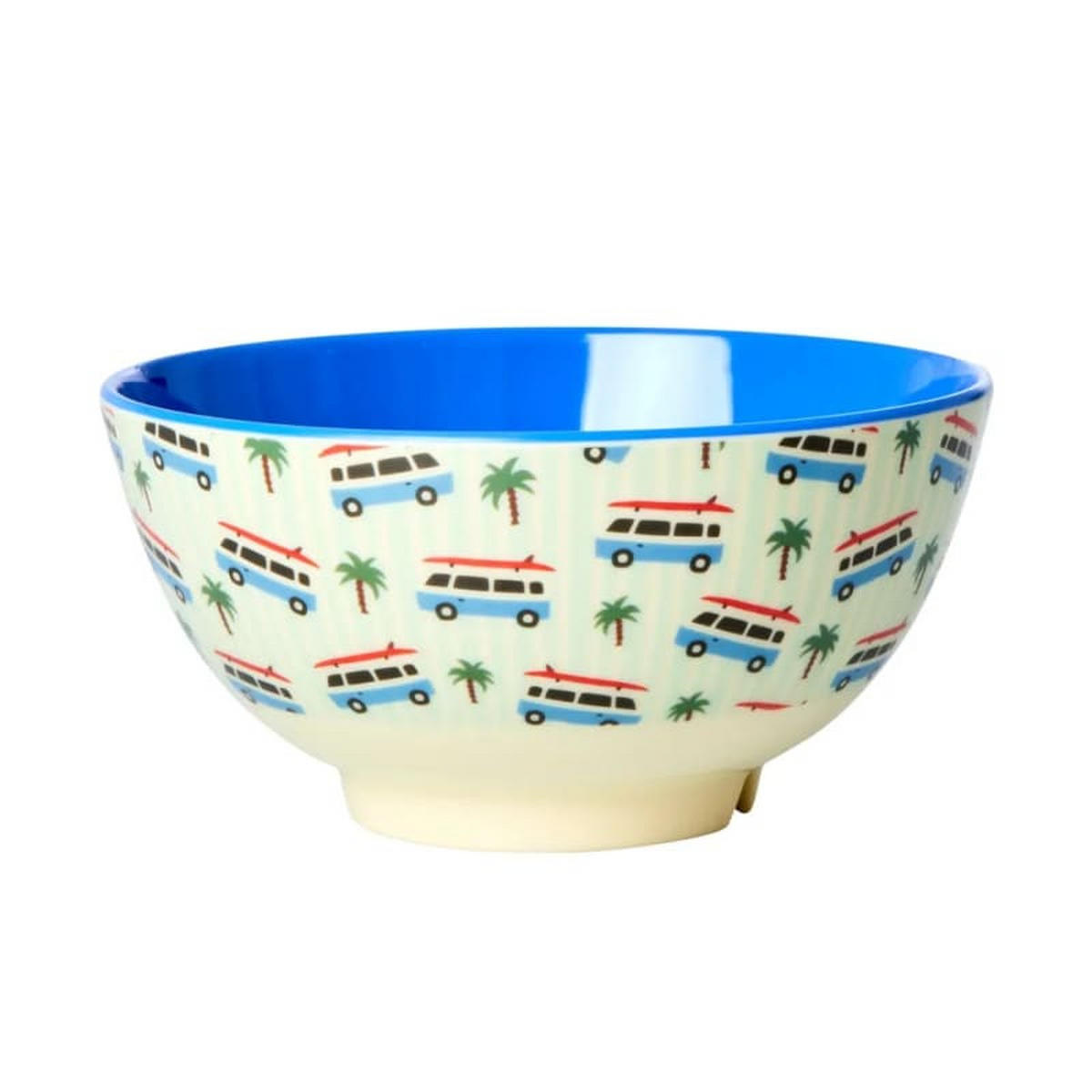 KINDERGESCHIRR Rice Cars Print, Hellblau, Melamin - Hellblau, Kunststoff (20/5/20cm) - ich-zapfe