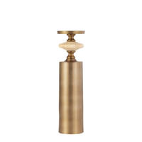 KERZENHALTER Nikolaos Gold 11/11/42cm - Goldfarben, Metall (11/42/11cm) - PTMD Collection