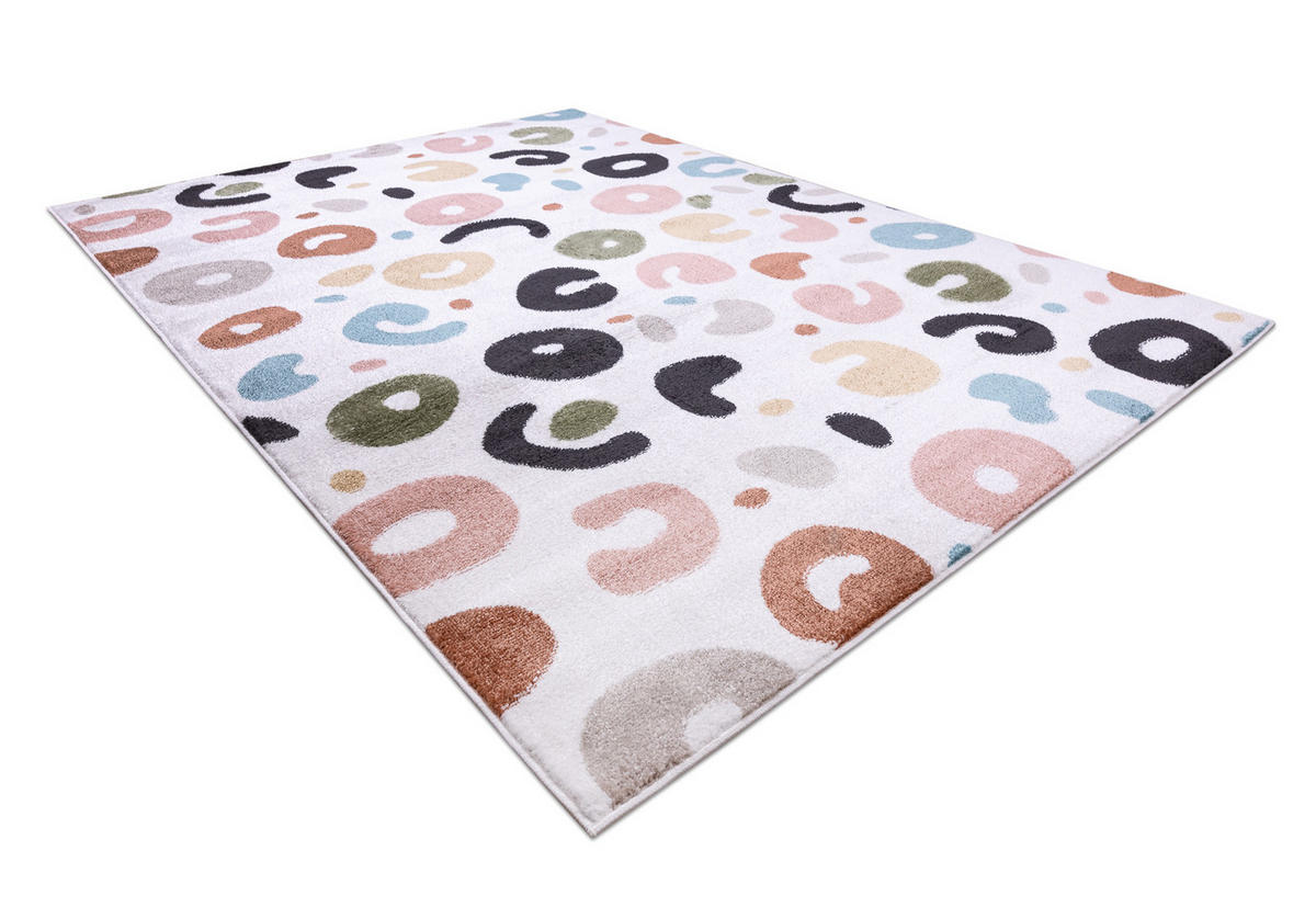TEPPICH Fun 160/220 cm - Creme, Textil (160/220cm) - rugsX