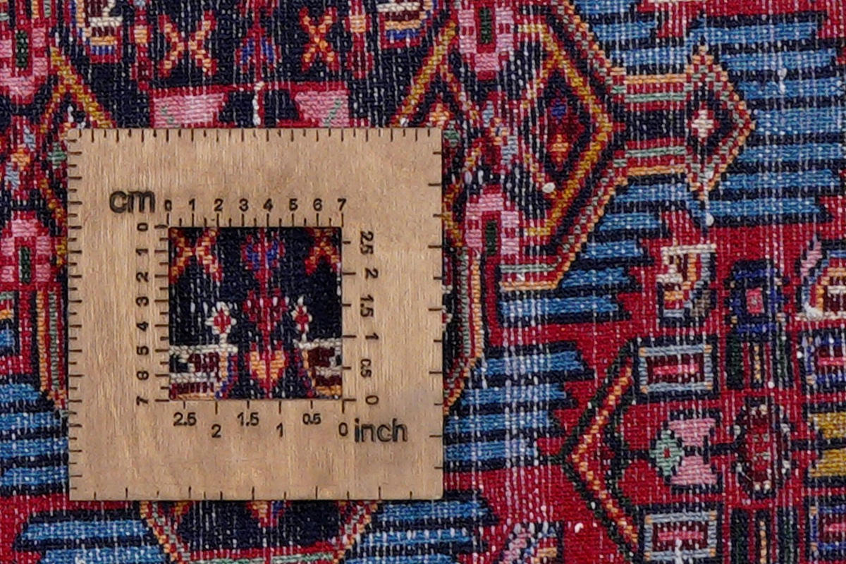 ORIENTTEPPICH handgeknüpft Assadabad Rot 143/108 cm Schurwolle - Rot, Textil (108/143cm) - Looma