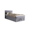 BOXBETT BAHAMA 100x200 Monolith 70, mit Matratze H3 und Topper, Hellblau - Hellblau, Holz/Kunststoff (100/200cm) - Bedante