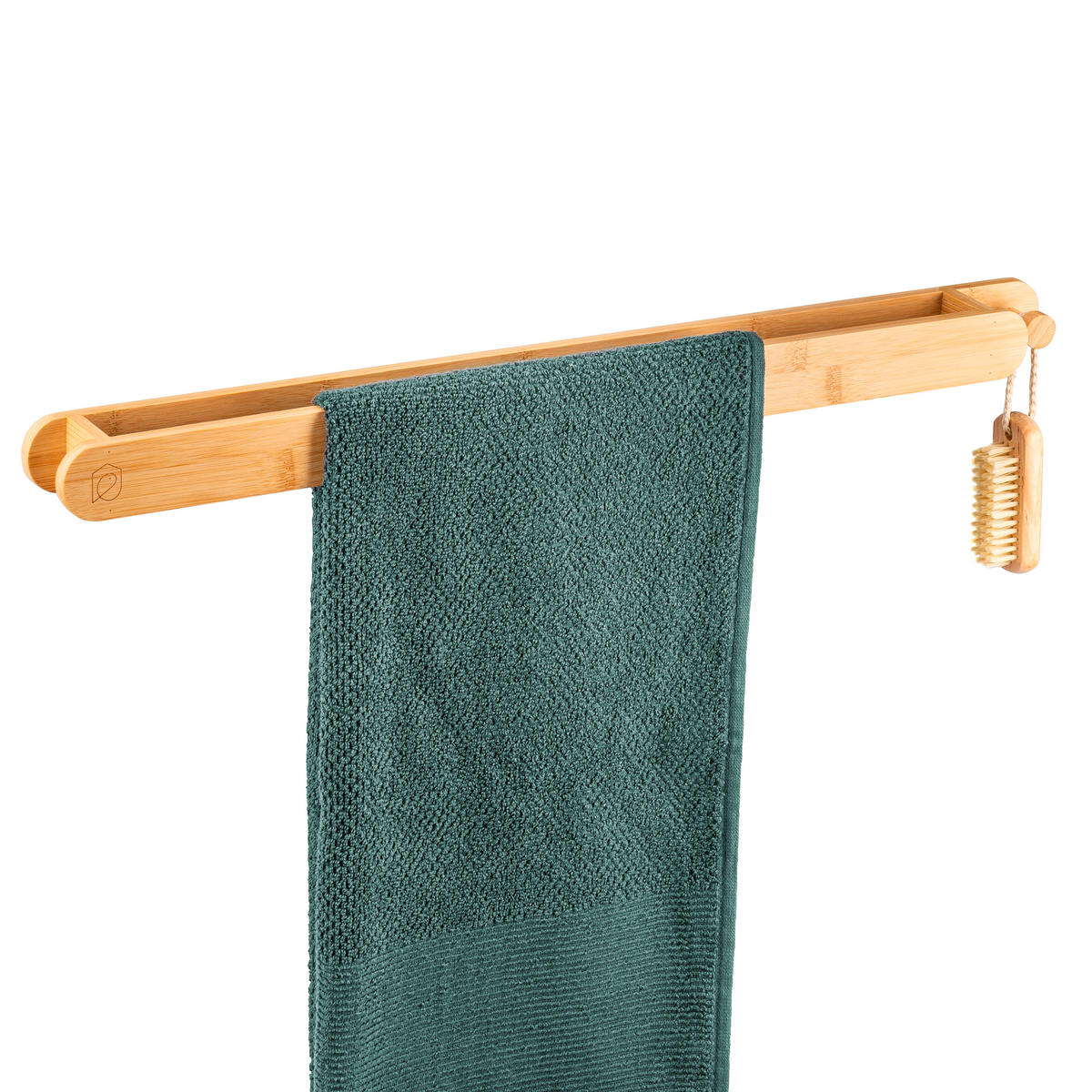 HANDTUCHHALTER, Bambus - Braun, Holz (62/4/5cm) - eluno