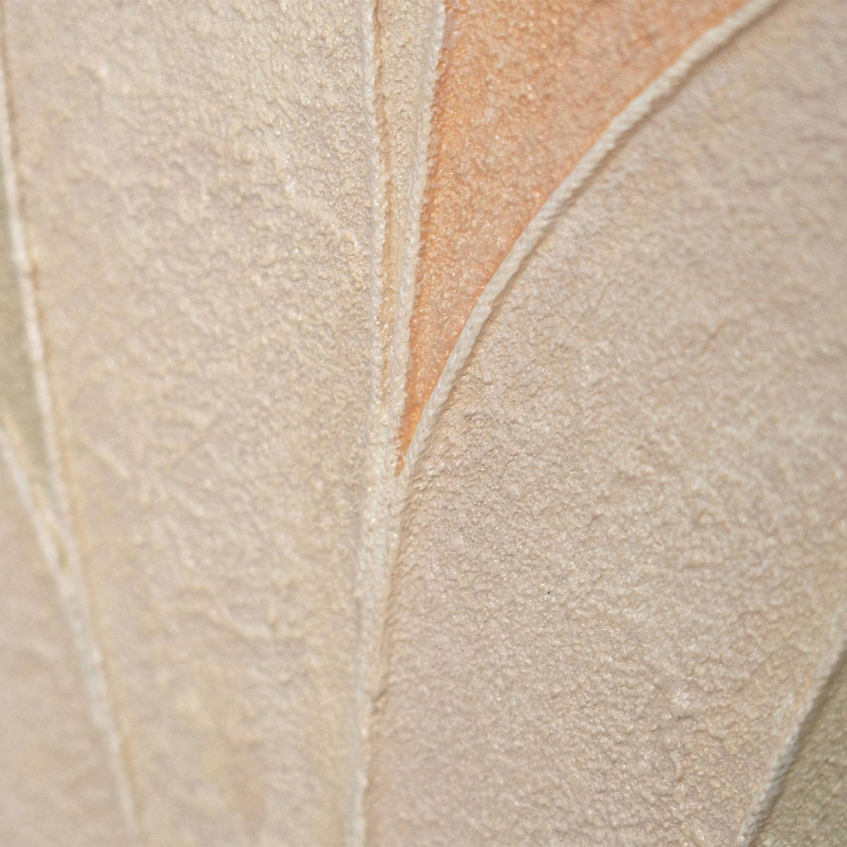 GEMÄLDE Zarte Muster auf Keilrahmen 70 cm - Beige, Holz (70/70cm) - YS-art gallery