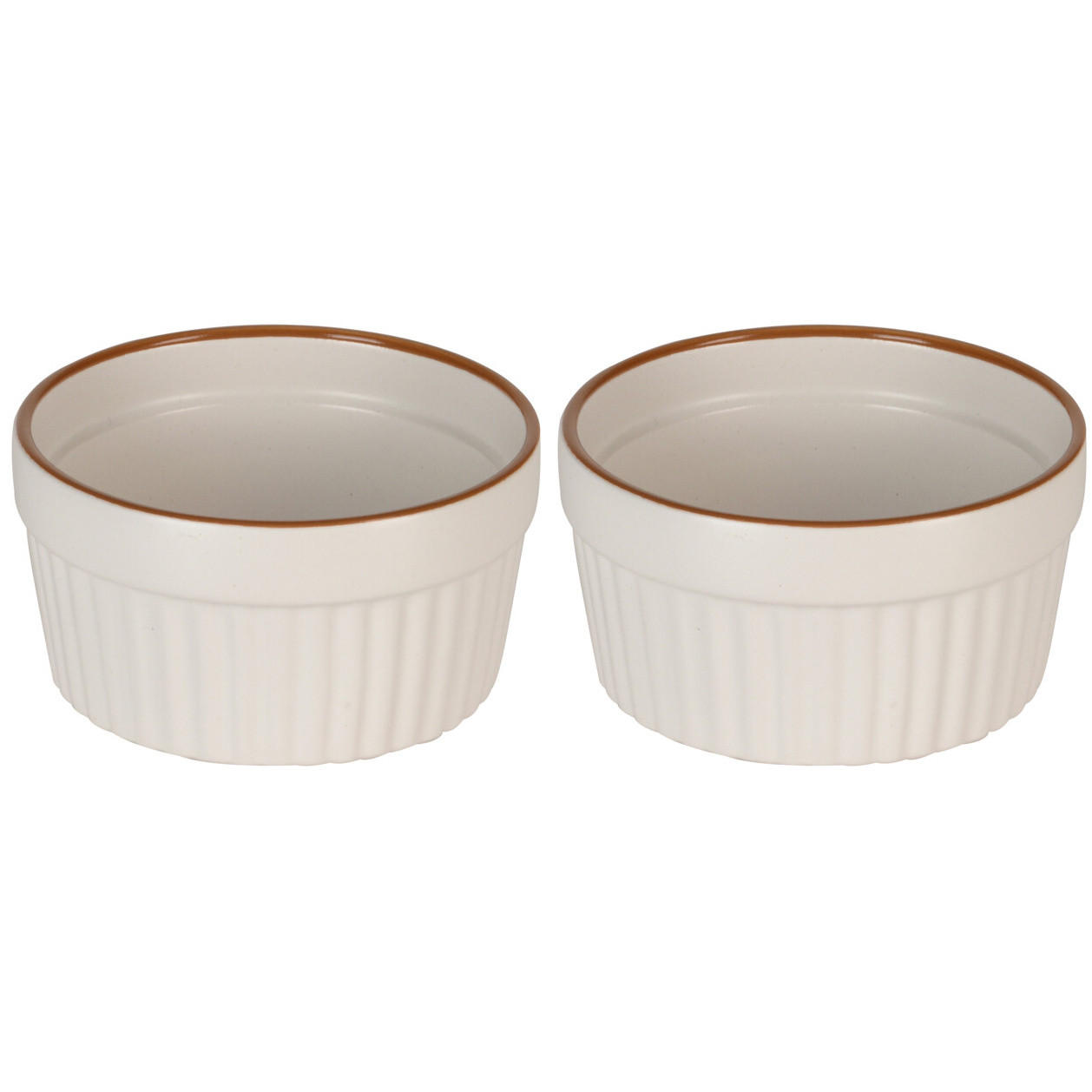 Excellent Houseware Mini-Auflaufform Beige 10x5.5x19 cm