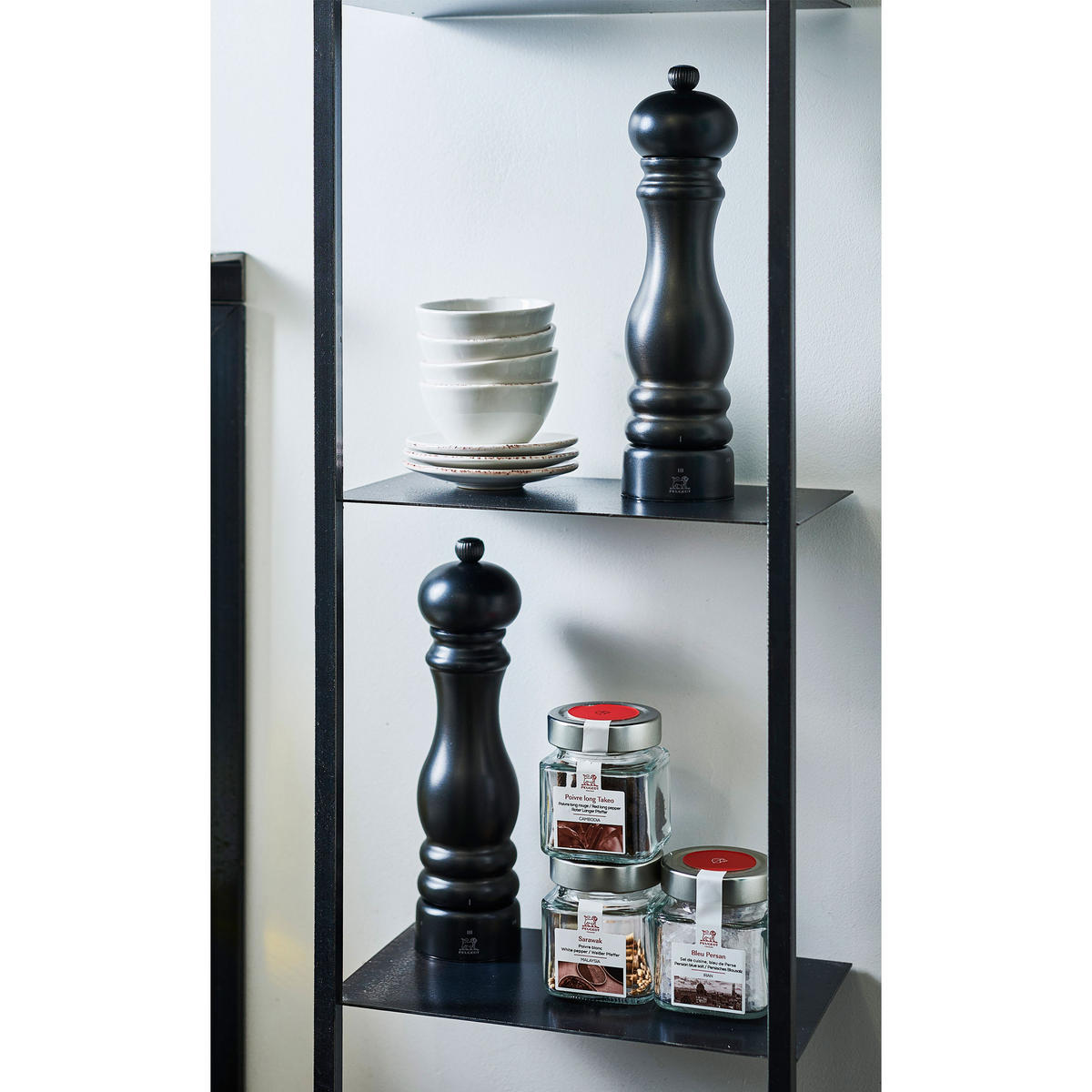 PFEFFERMÜHLE Paris Chef uSelect 22cm Edelstahl Stahlmahlwerk - Grau, Metall (6/22/6cm) - PEUGEOT