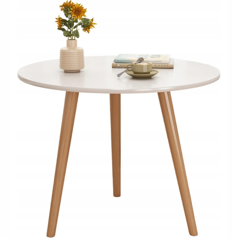 WEISSER Couchtisch 60/60/50 cm - Weiß, Holzwerkstoff (60/60/50cm)