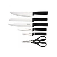 MESSERSET Schwarz 30/20/30 cm 63936 - Schwarz, Kunststoff - Klausberg 