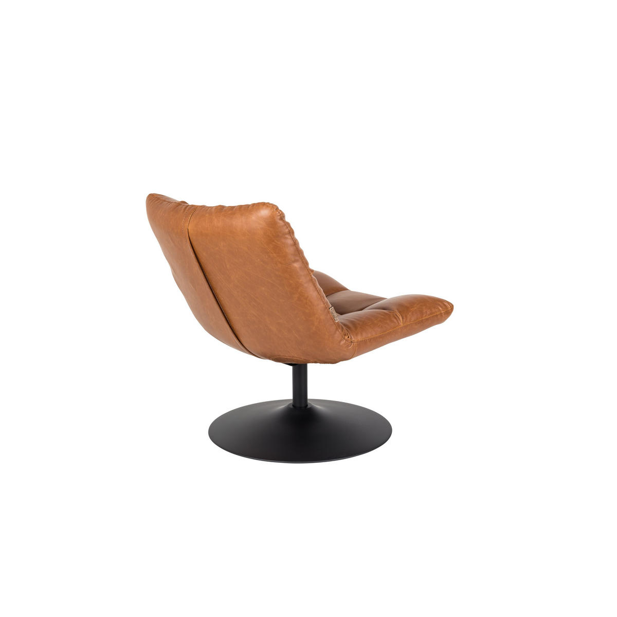 SESSEL Bar Bouclé Braun - Braun, Kunststoff (76/78/74cm) - Dutchbone