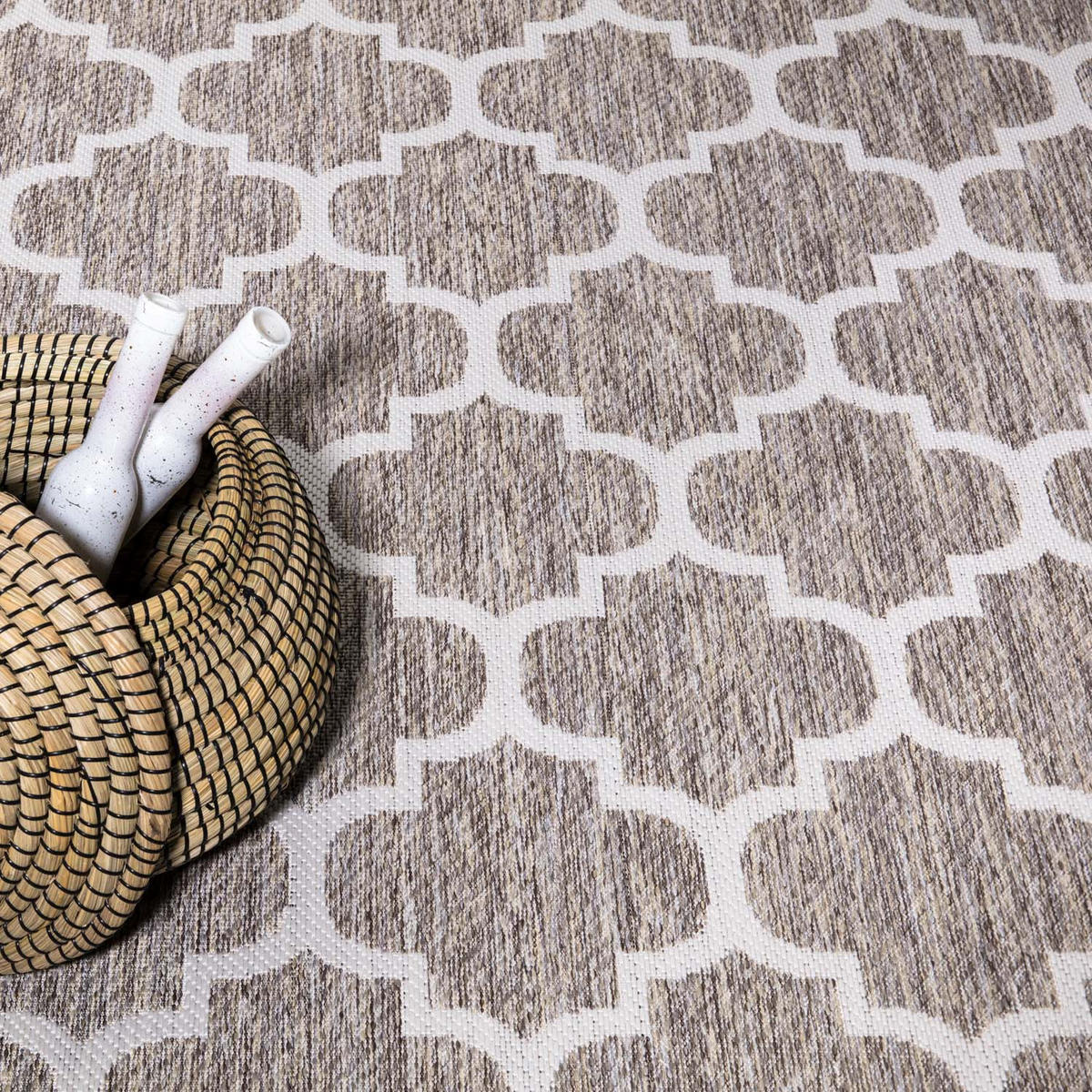 OUTDOOR-TEPPICH Sun 462 Beige 200x290 cm - Beige, Textil (200/290cm) - carpet city