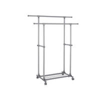 KLEIDERSTÄNDER - Grau, Metall (52/166/87cm) - Hansiro