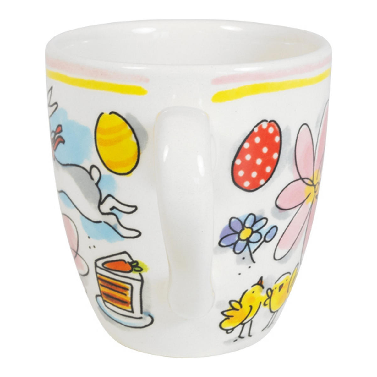 MINI-BECHER Frohe Ostern in Bunt - 200 ml - Multicolor, Keramik (0.2L) - Blond Amsterdam