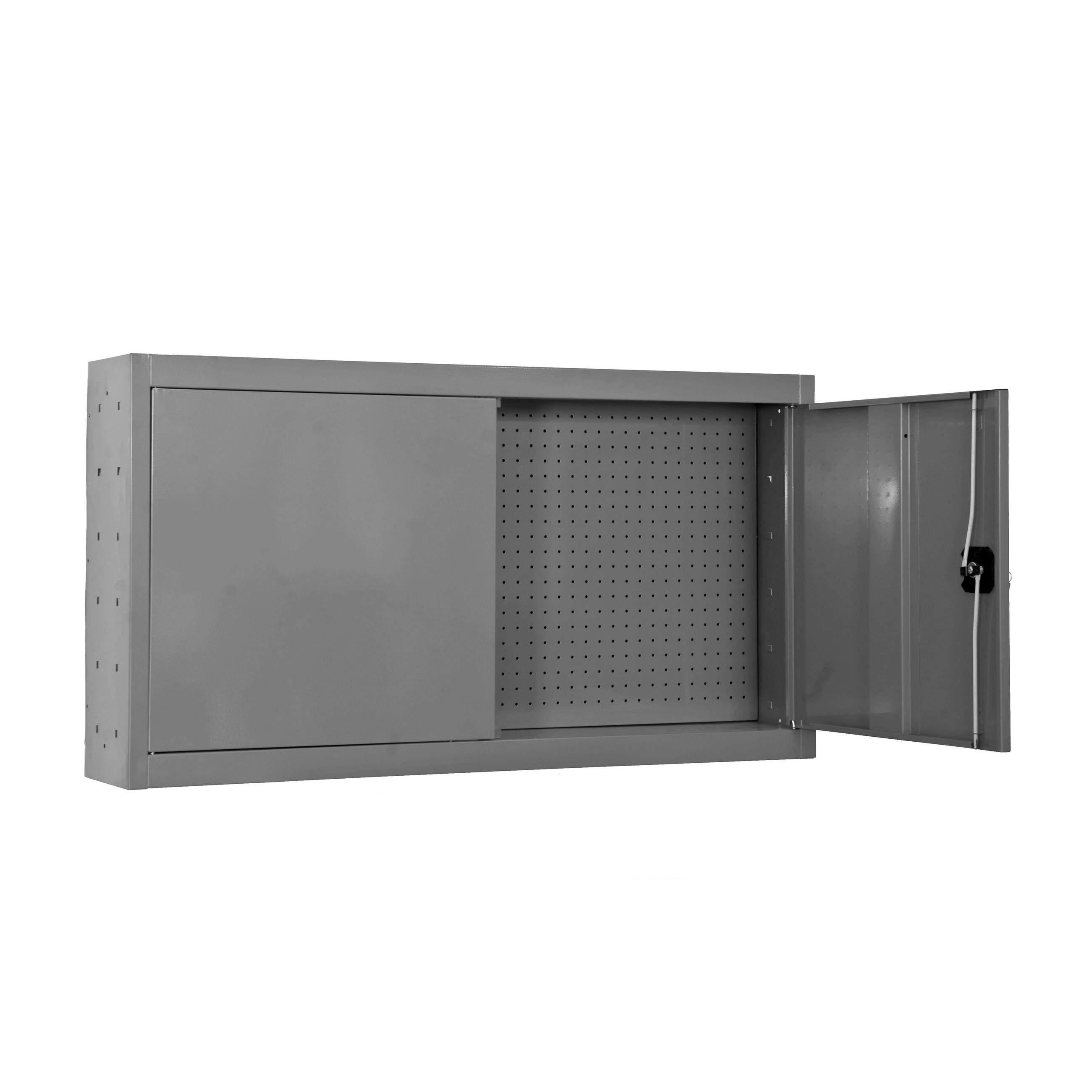 WERKZEUGSCHRANK Hängend Amego HxBxT 55x120x27,5 cm Metall Abschließbar Grau - Grau, Metall (120/55/27.5cm) - PROREGAL