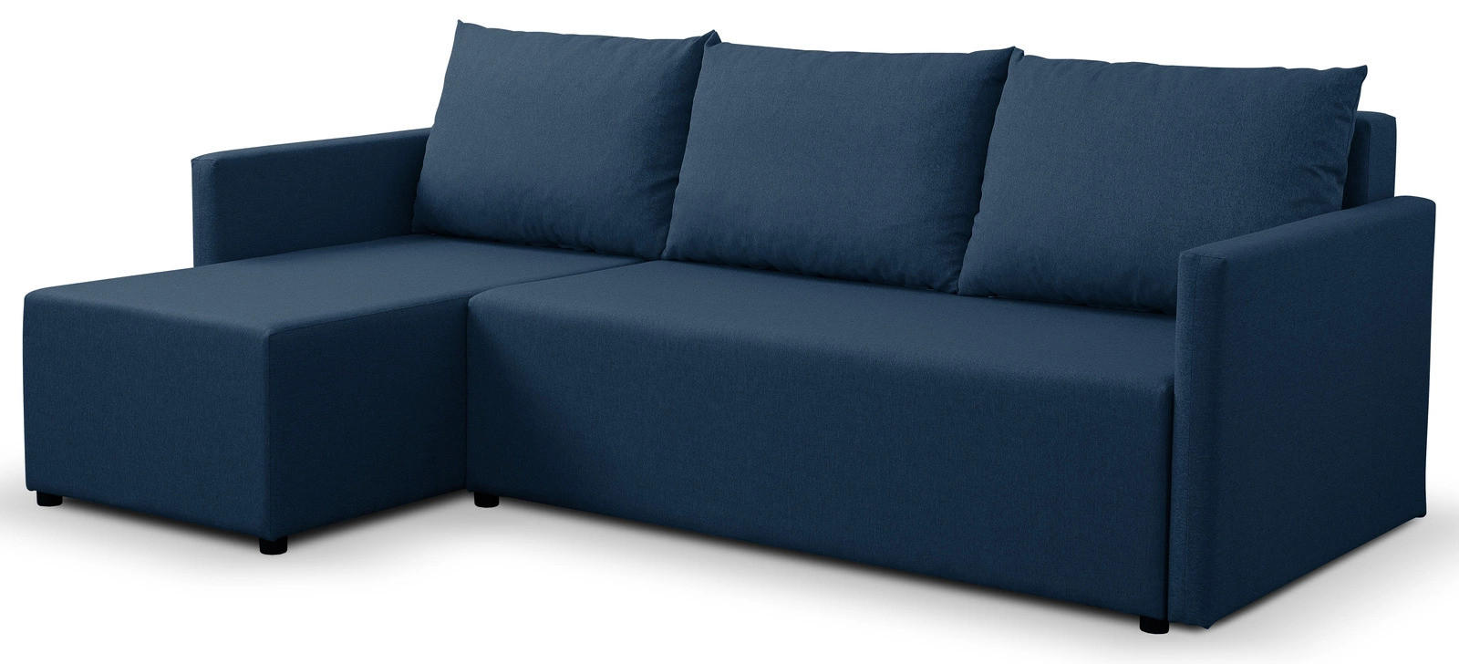 Ravio Ecksofa Dunkelblau 217x138 cm