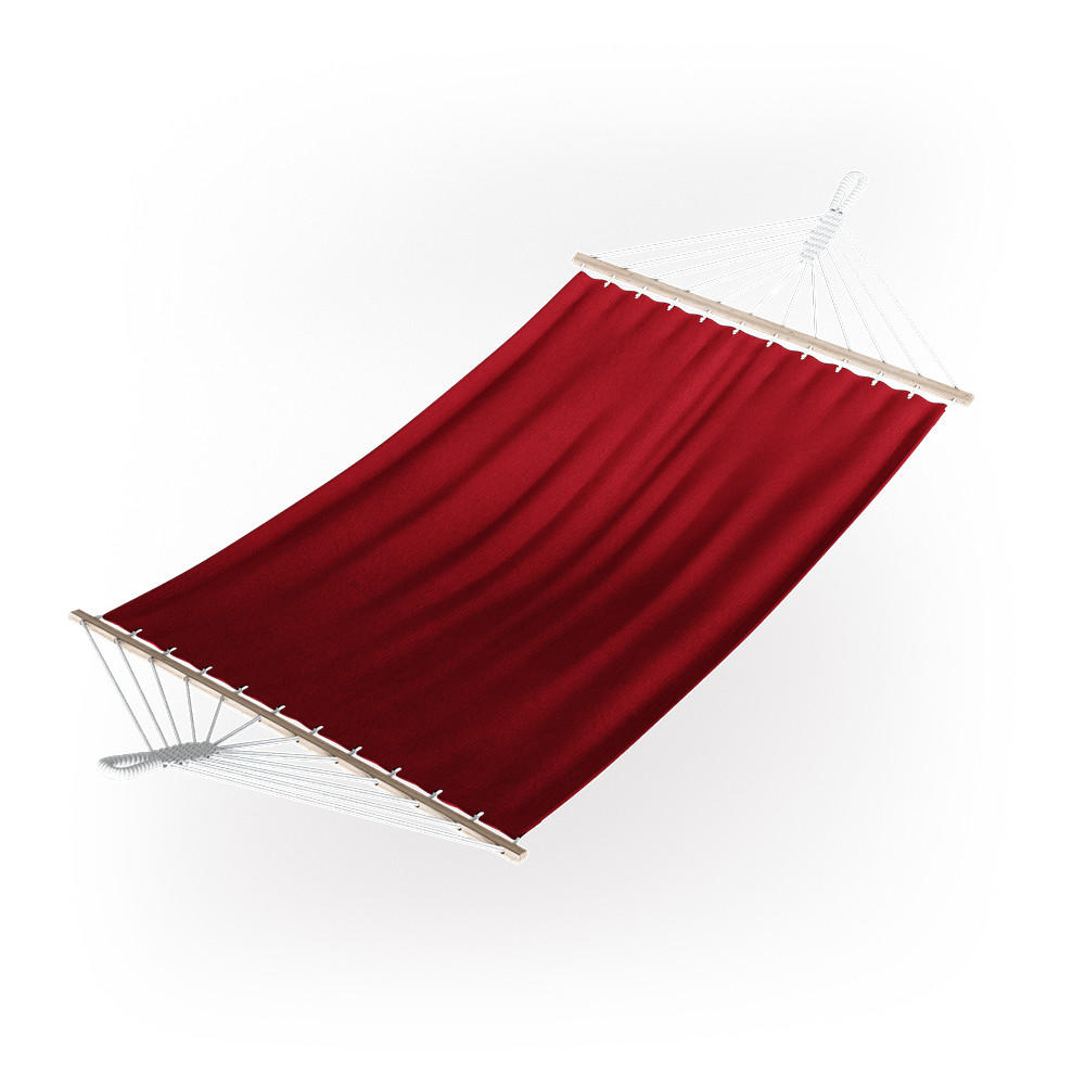 HÄNGEMATTE Rot 190 x 120 cm - Rot, Naturmaterialen (190/190/120cm) - OK-Living