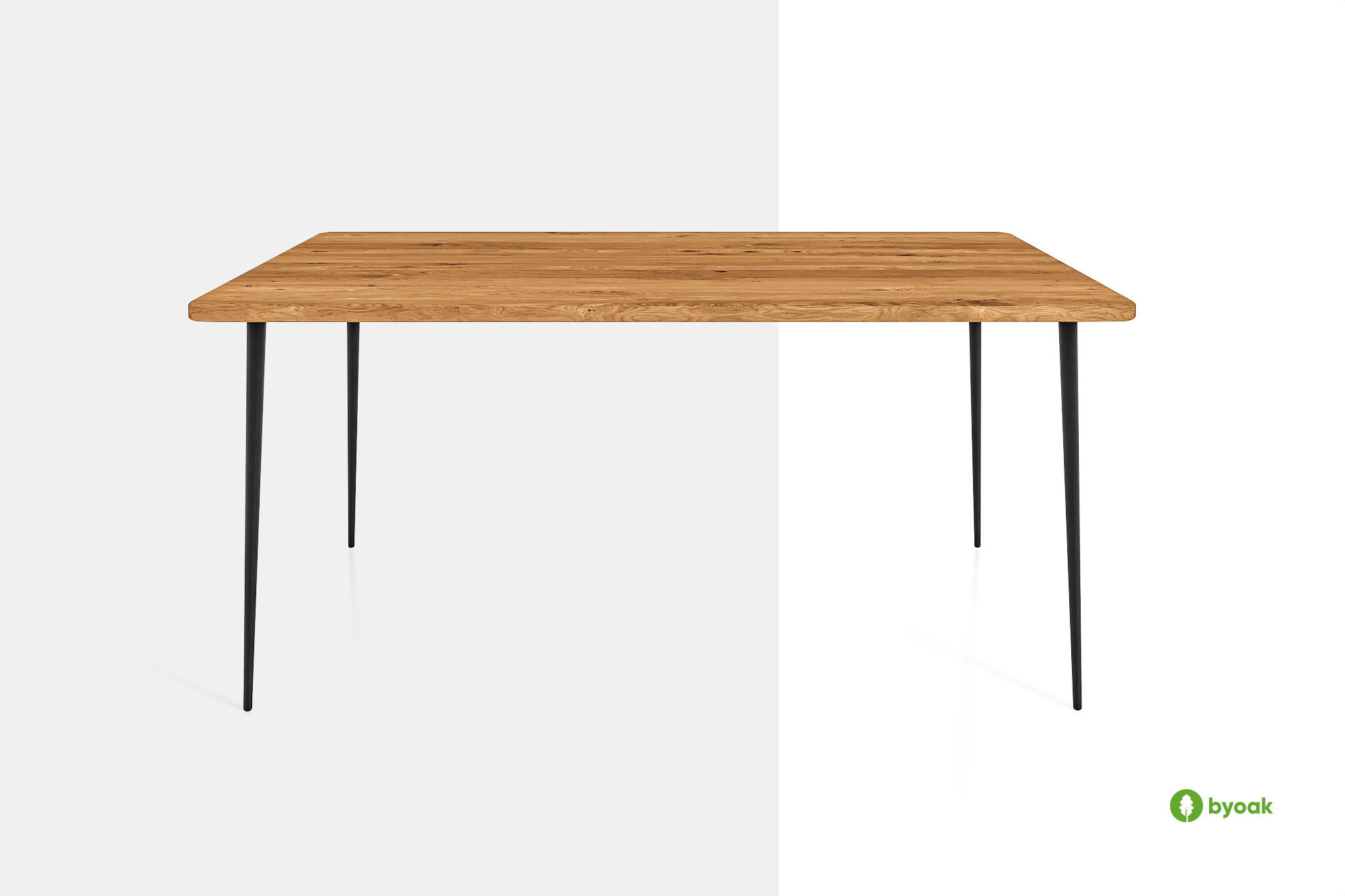 ESSTISCH LINA - Kernbuche, Holz (130/80/78cm) - byoak