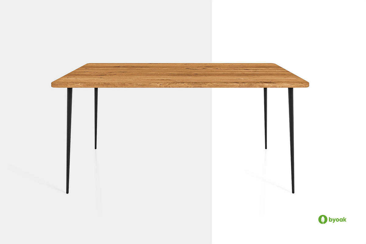 ESSTISCH LINA - Kernbuche, Holz (170/90/78cm) - byoak