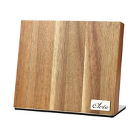 MAGNETISCHES MESSERBRETT - Akaziefarben, Holz (23/10.5/27.5cm) - Oleio