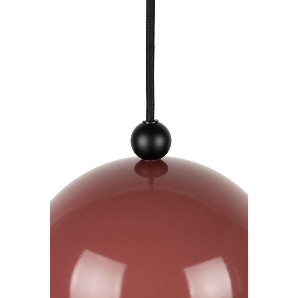 PENDELLEUCHTE Bumble Rot M - Rotbraun, Metall (25.4/26/25.4cm) - Zuiver