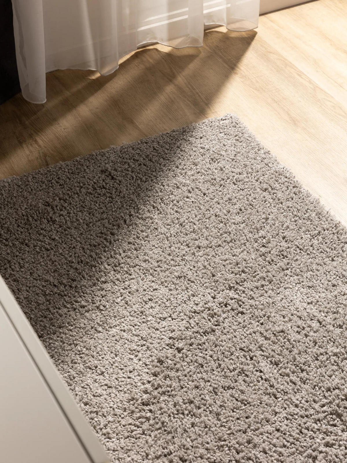 PRALNA kosmata preproga Soho svetlo siva 70x200 cm - svetlo siva, umetna masa (70/200cm) - benuta