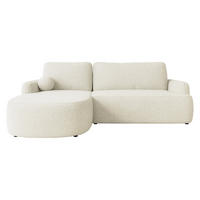 ECKSOFA Loridu, Seite: Links - Schwarz/Naturfarben, Holz/Kunststoff (250/174cm) - MIRJAN24