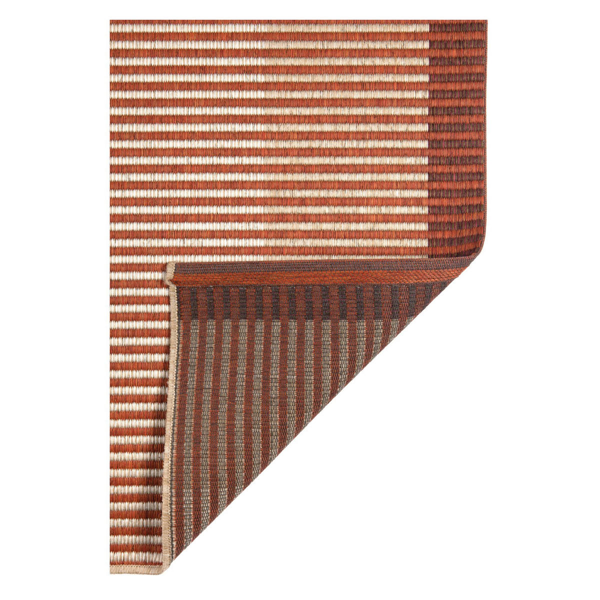 OUTDOOR-TEPPICH Slava terrakotta 200 x 290 x 1 cm - Dunkelorange, Textil (200/290cm) - Vivaraise