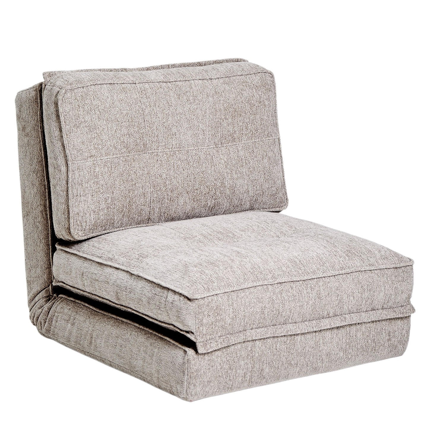 SCHLAFSESSEL Stoff Grau - Grau, Textil (71/67/85cm) - Nordlys