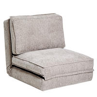SCHLAFSESSEL Stoff Grau - Grau, Textil (71/67/85cm) - Nordlys