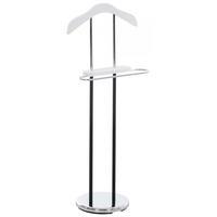 HERRENDIENER Metall weiß - Weiß, Metall (43/109/28cm) - CLP