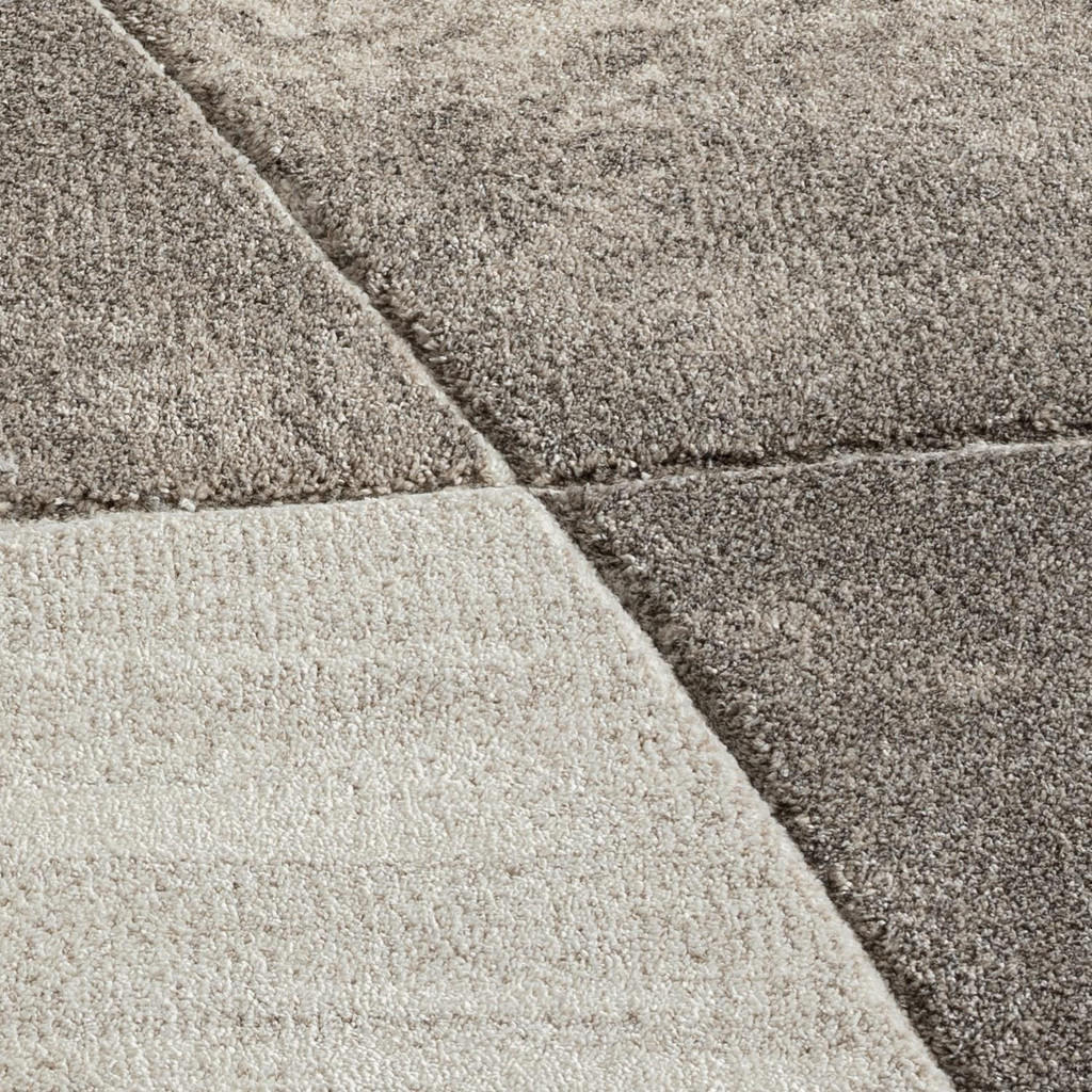 Thumbnail - carpet city Kurzflor-Teppich, Braun, Textil, Grafikmuster, Rechteckig, 80x300 cm, Oeko-Tex® Standard 100, für Fußbodenhe...