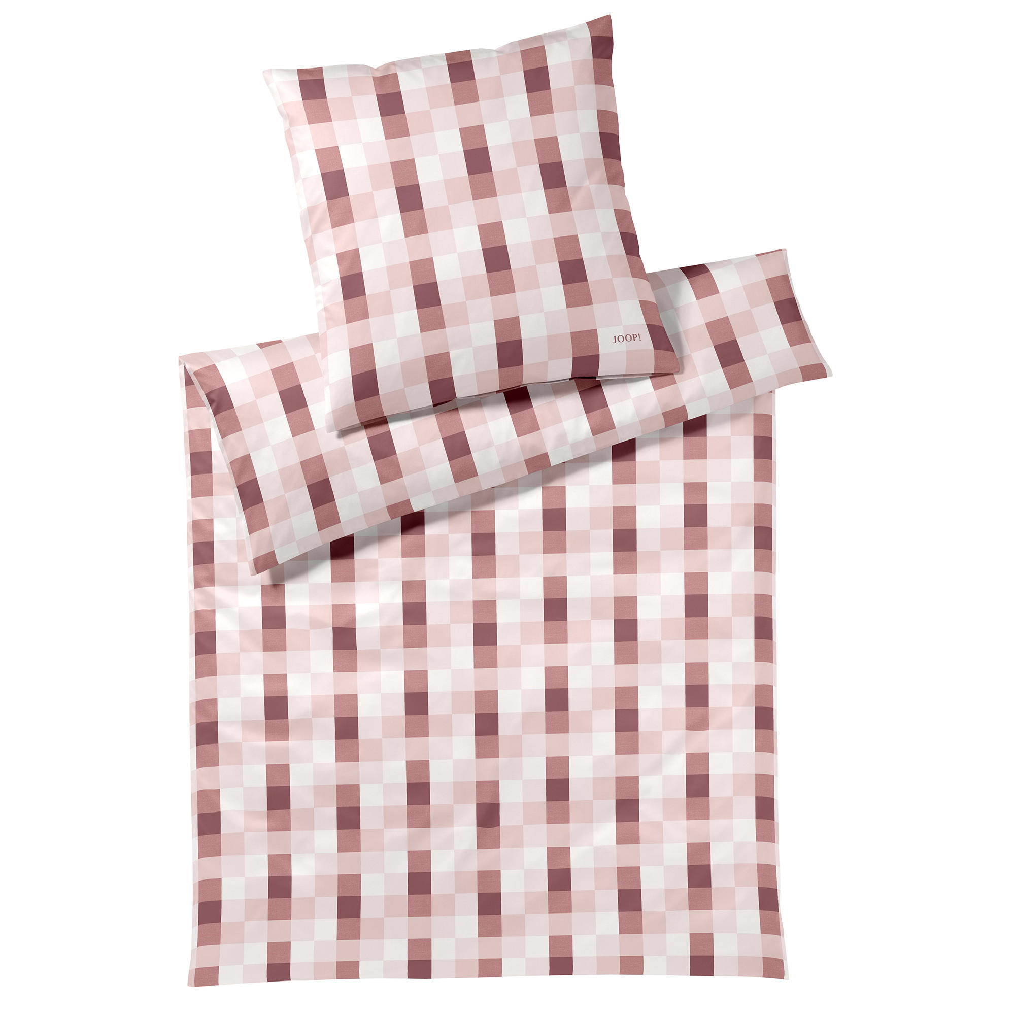 BETTWÄSCHE MESH 4110 BLUSH - 01 - Rosa, Textil (155/220cm) - Joop!