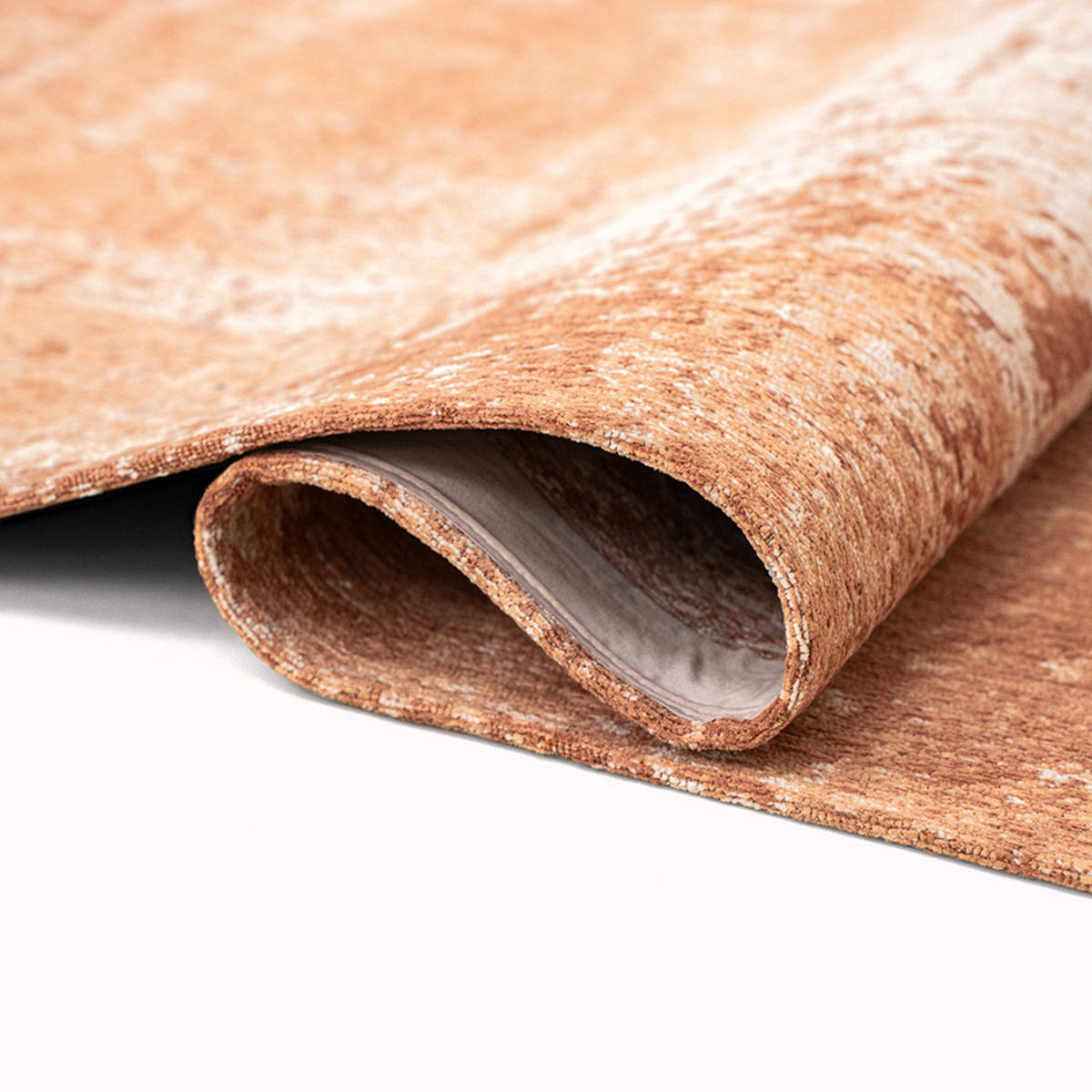 TEPPICH Mars Mad Men Virgin Land 80/150 cm - Orange, Kunststoff/Textil (80/150cm) - Louis De Poortere