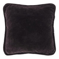 DEKOKISSEN Carmel Violett 45/45/8 cm - Lila, Textil (45/45cm) - Unique Living