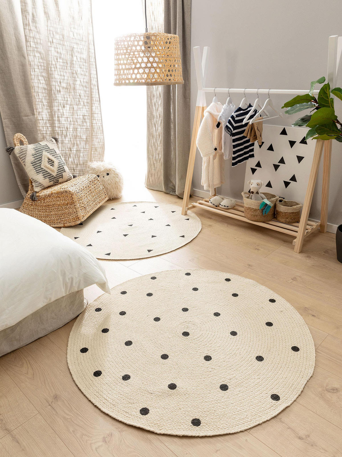 KINDERTEPPICH Pippa Cream ø 160 cm rund - Creme, Textil (160/160cm) - Lytte